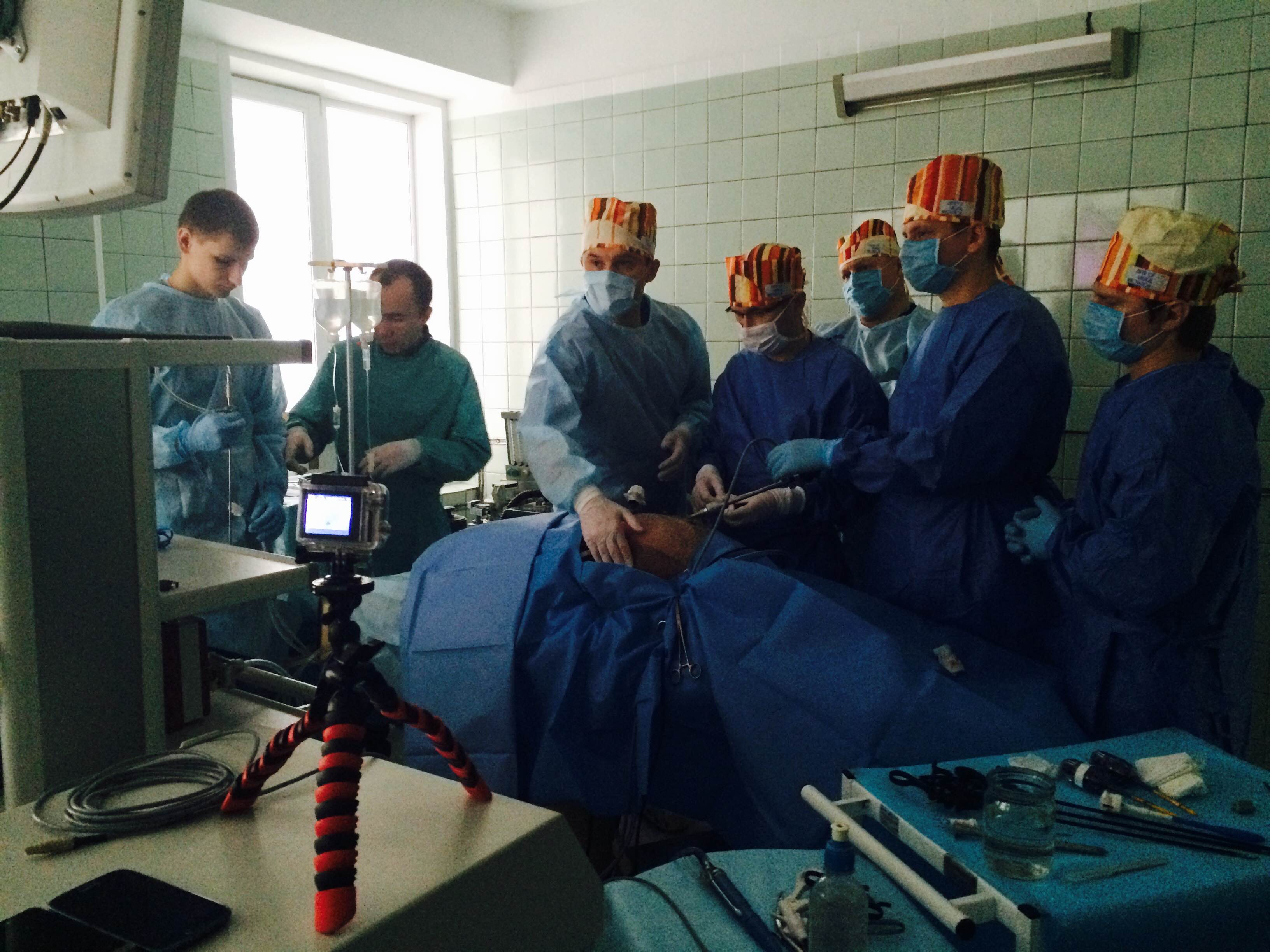 A MASTER-CLASS FOR ARMY SURGEONS IN THE CSI